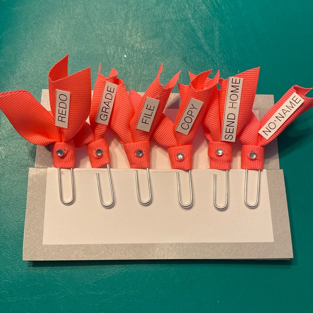 PAPER CLIPS FOR TEACHERS